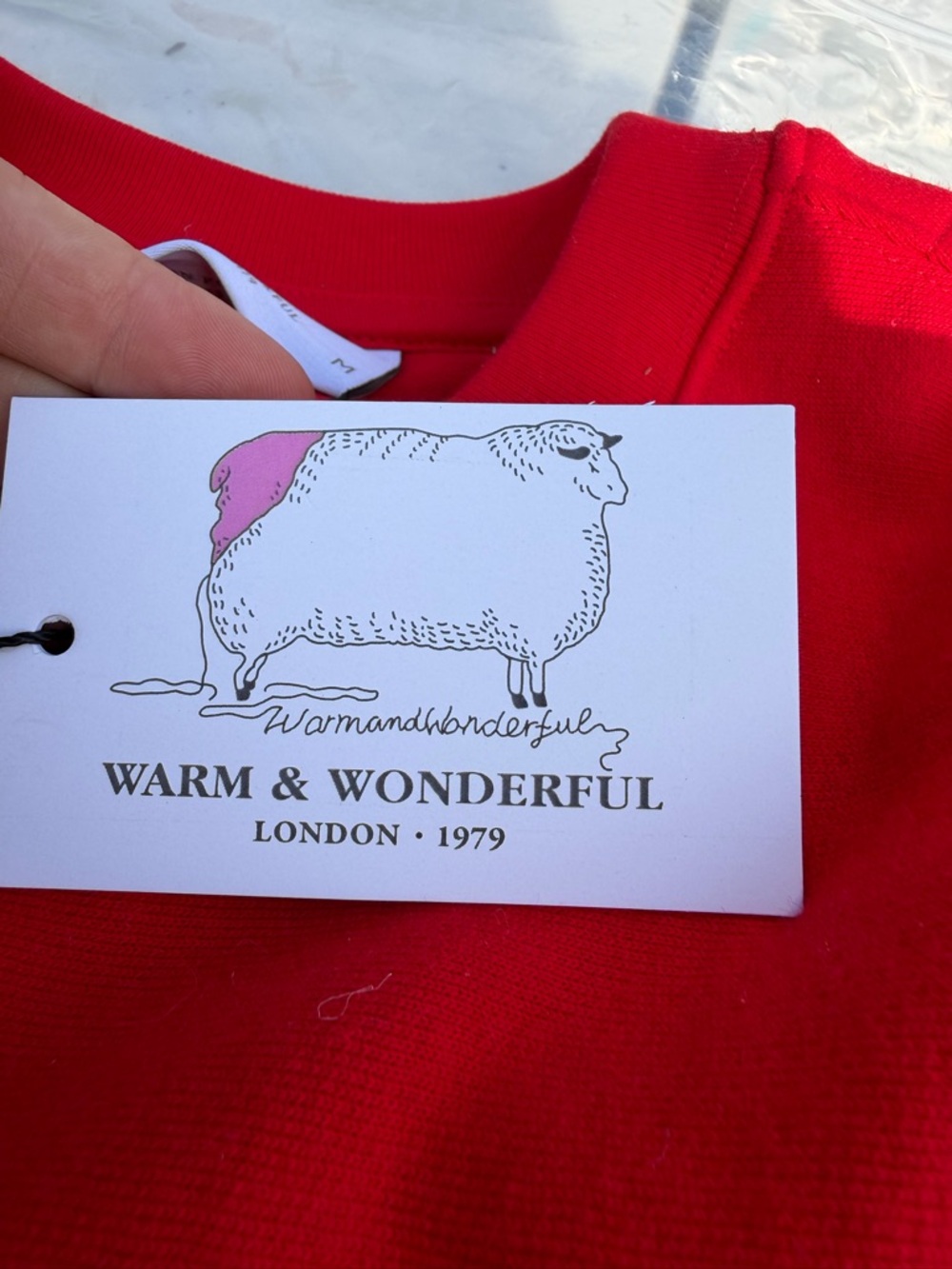 Authentic Warm & Wonderful “Black Sheep” sweater, famously worn by Princess Di - Picture 3 of 3